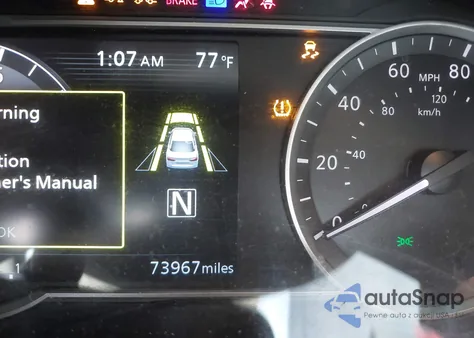 2021 Nissan Versa Sv Xtronic Cvt z USA, uszkodzony, nr VIN 3N1CN8EV9ML852568